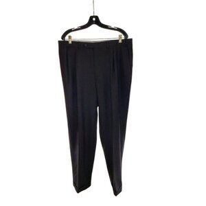 Canali Italian Wool Dress Pants IT 54 US 38–40 Cuffed Hem Made Italy